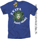 Ekipa Panny Młodej  - koszulka męska niebieska