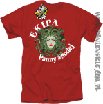 Ekipa Panny Młodej  - koszulka męska czerwona