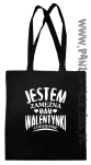 Jestem zamężna mam Walentynki codziennie - Torba EKO czarna 