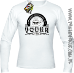 Vodka Always Drunk as Fuck - Longsleeve męski biały 