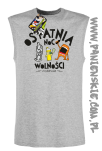 Ostatnia Noc Wolności z kumplami Funny Cartoons - Bezrękawnik męski melanż 