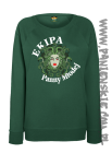 Ekipa Panny Młodej - bluza standard damska butelkowana zielen