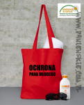 OCHRONA Pana Młodego - Torba EKO czerwona