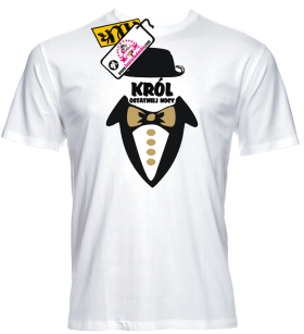Elegancki Król ostatniej nocy - koszulka męska Nr KODIA00217