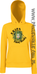 Ekipa Panny Młodej  - bluza damska z kapturem żółta