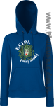 Ekipa Panny Młodej  - bluza damska z kapturem niebieska