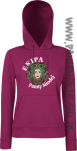 Ekipa Panny Młodej  - bluza damska z kapturem beżowa