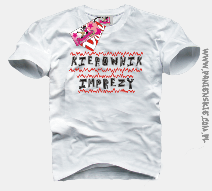 Kierownik imprezy - koszulka męska Nr KODIA00205