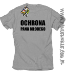 OCHRONA Pana Młodego - koszulka męska melanżowa