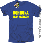 OCHRONA Pana Młodego - koszulka męska niebieska