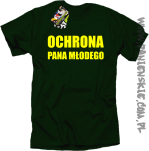 OCHRONA Pana Młodego - koszulka męska granatowa
