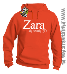 ZARA się ożenię -bluza z kapturem pomarańczowa