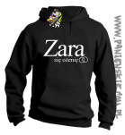 ZARA się ożenię -bluza z kapturem czarna