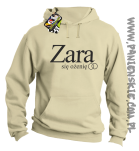 ZARA się ożenię -bluza z kapturem beżowa