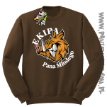 Ekipa Pana Młodego Dzik - bluza męska standard brązowa